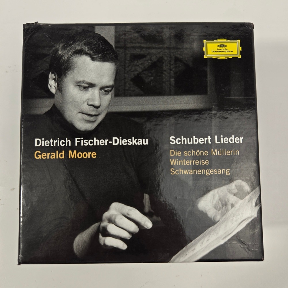 Schubert Lieder 21 CD Box Set Fischer-Dieskau Gerald Moore Deutsche Grammophon